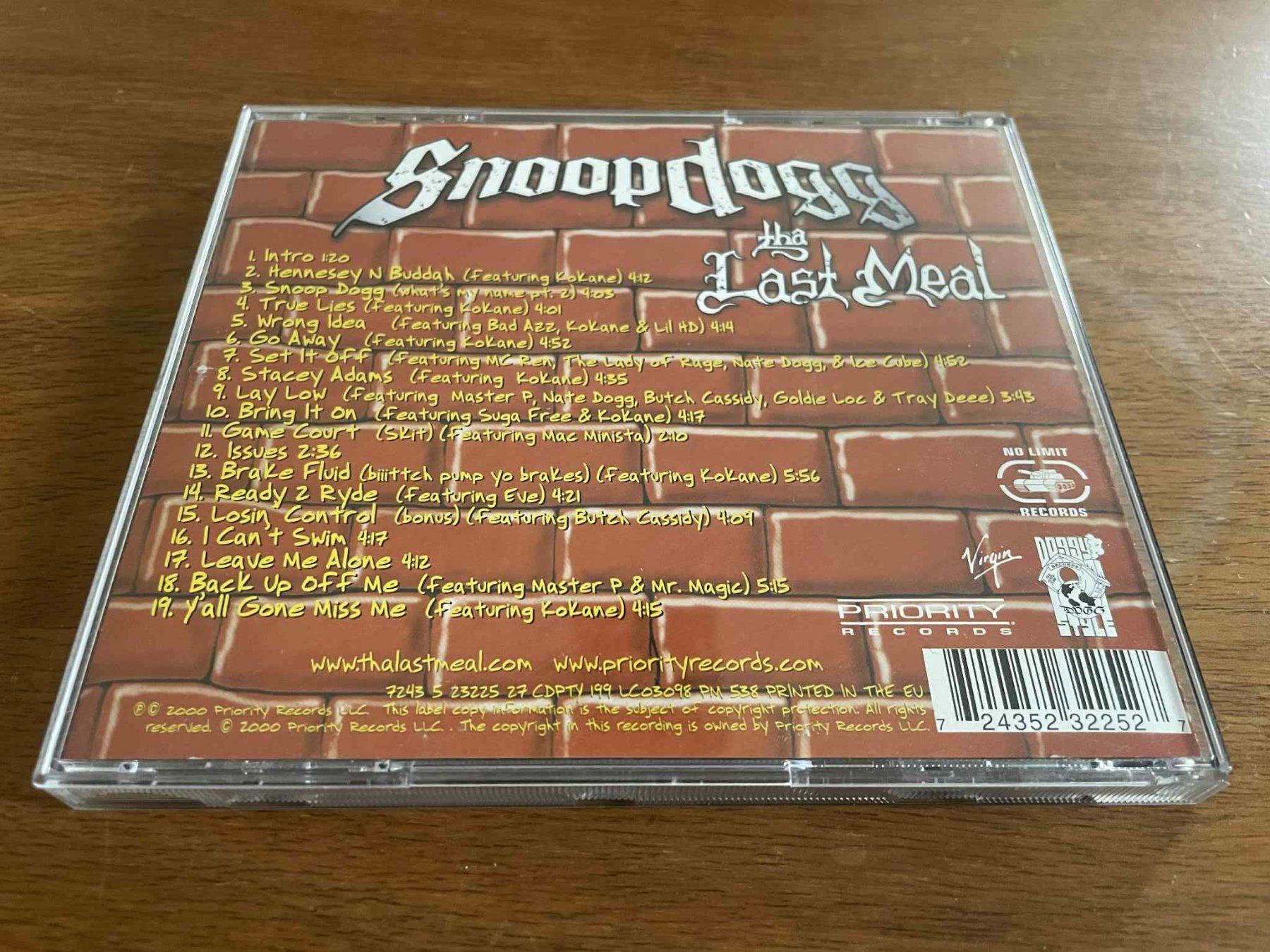CDs: Snoop Dogg – Tha Last Meal CD – D'occasion à Lausanne par sim_bc8q 1