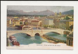 AK 1903 Genf /Genève Vue prise de St-Jean 😍