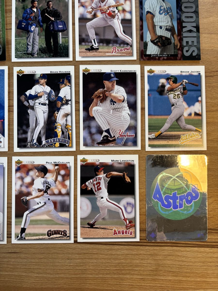Carte collezionabili: Baseball Karten Astros Uperdeck 1991 – Nuovo (secondo la descrizione) da Bretzwil venduto da Mygarage4147 4