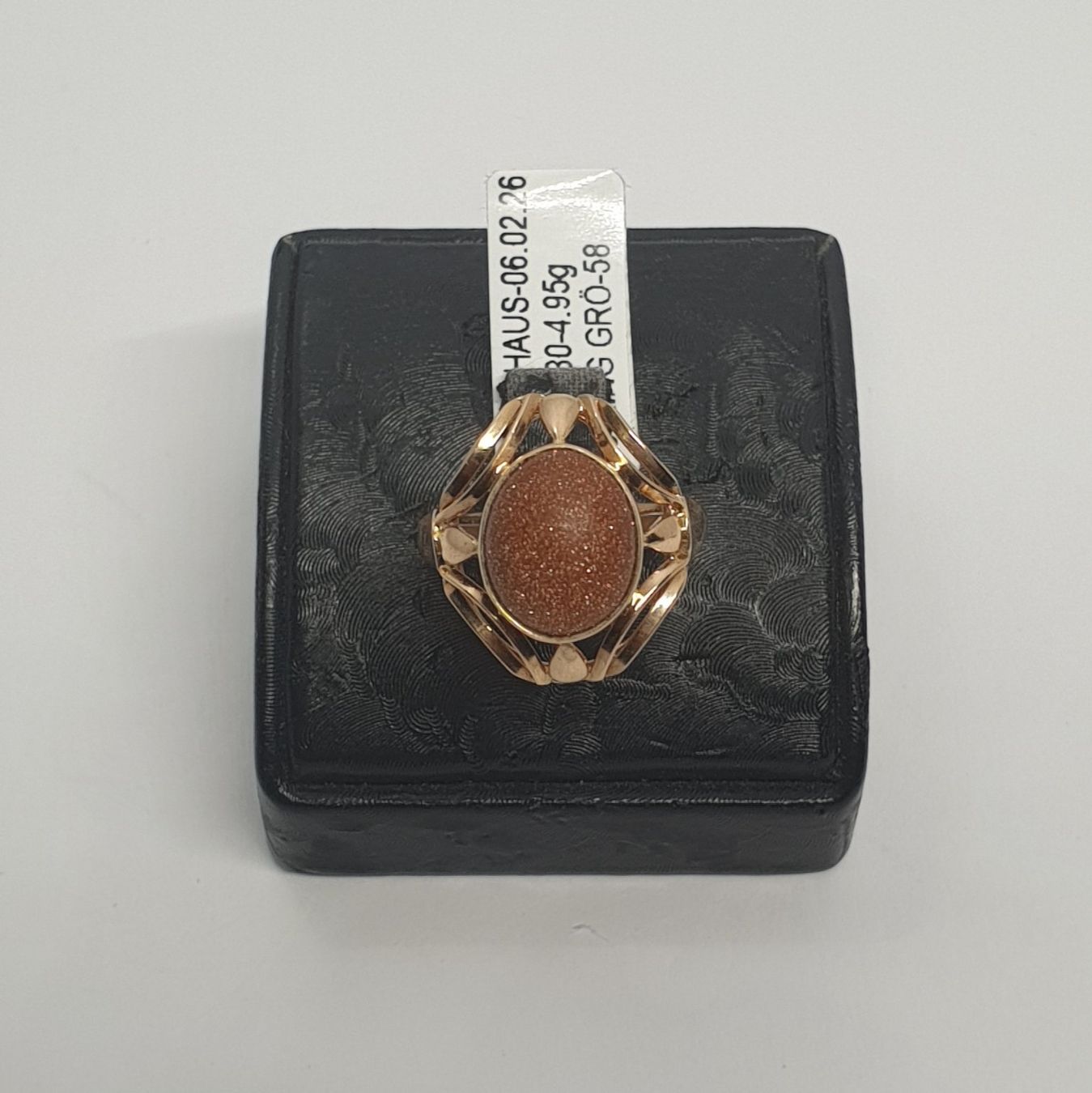 Anelli: Echt 14K Gold Ring – Usato da Luzern venduto da Goldhaus-Luzern