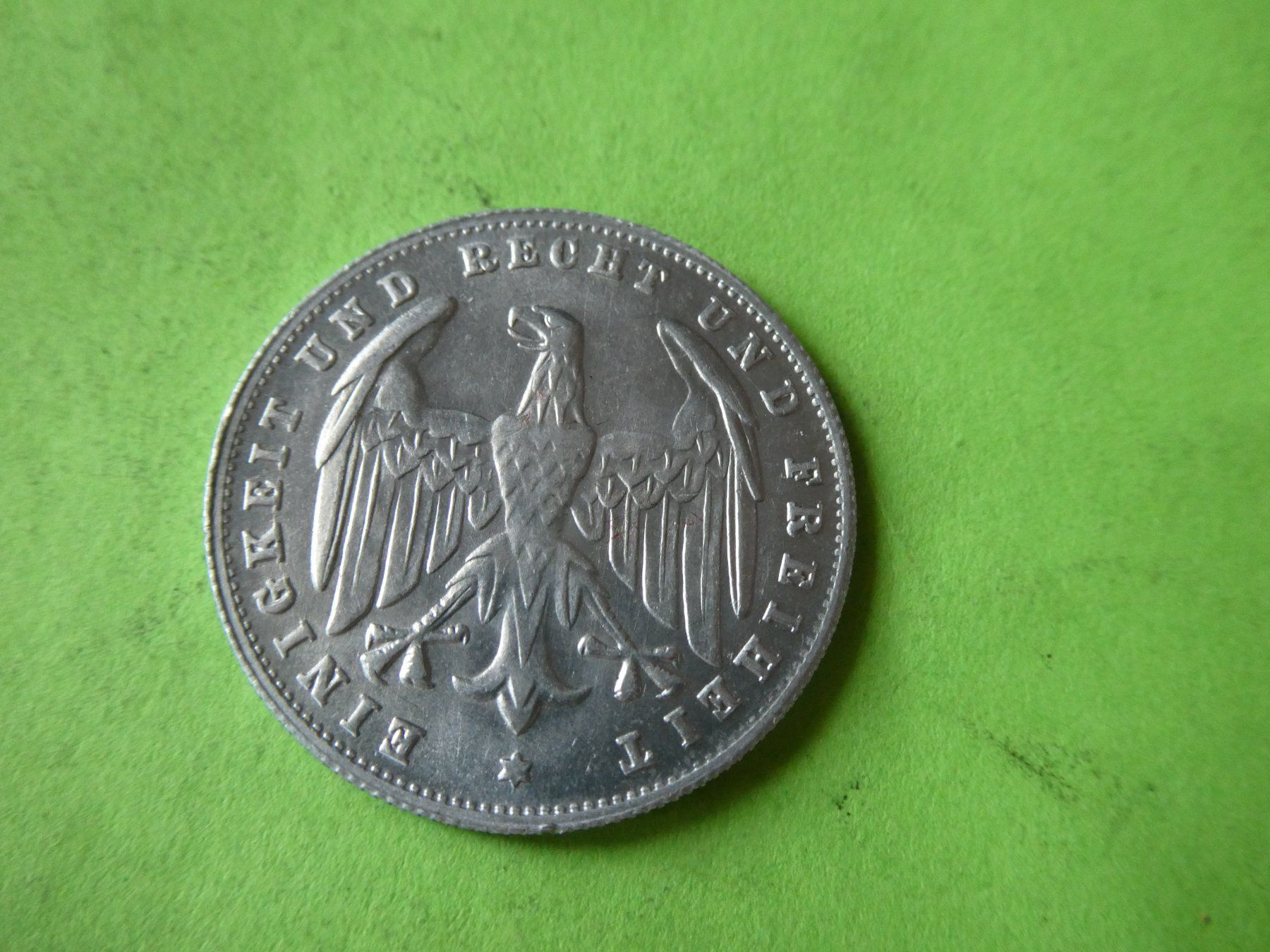 Tutti le monete: Dt. Reich 1923 D, 500 Mark - Alu – Usato da Hinterforst venduto da Rohusri 1