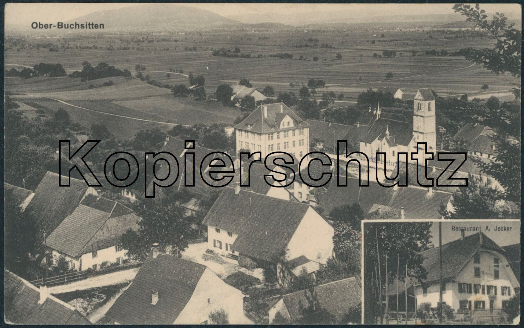 Ansichtskarten: SO Oberbuchsiten - Militärstempel – Gebraucht aus Schindellegi von leecollect