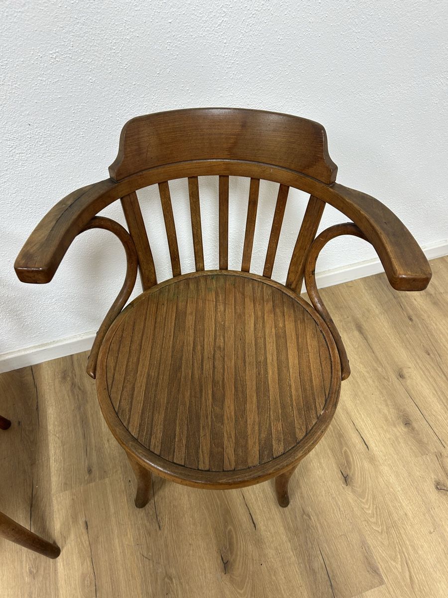 Thonet Poltrone: 2er Set Thonet Armlehnstühle – Usato da Basel venduto da MoebelSackmann 2