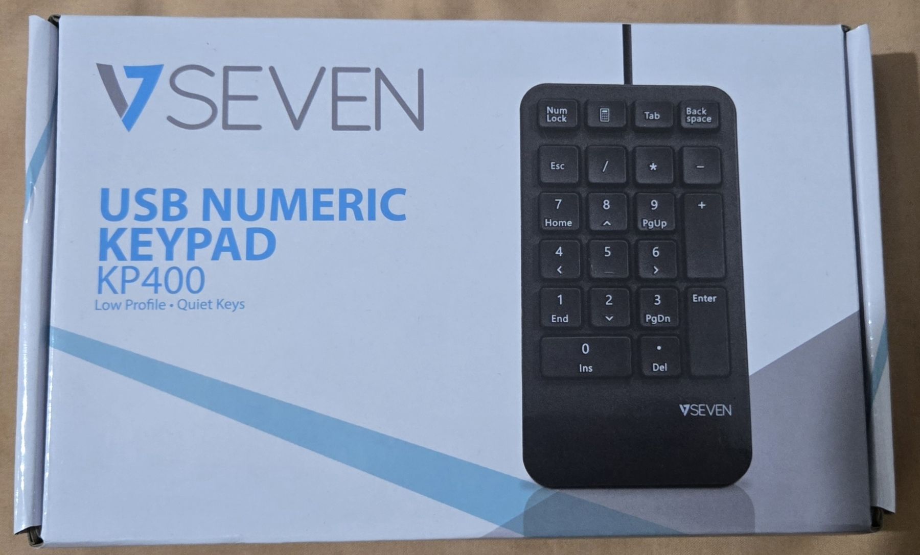 Tastiere: Clavier numérique V7 KP400 USB neuf – Nuovo e nell'imballaggio originale da Lausanne venduto da Baha76_s