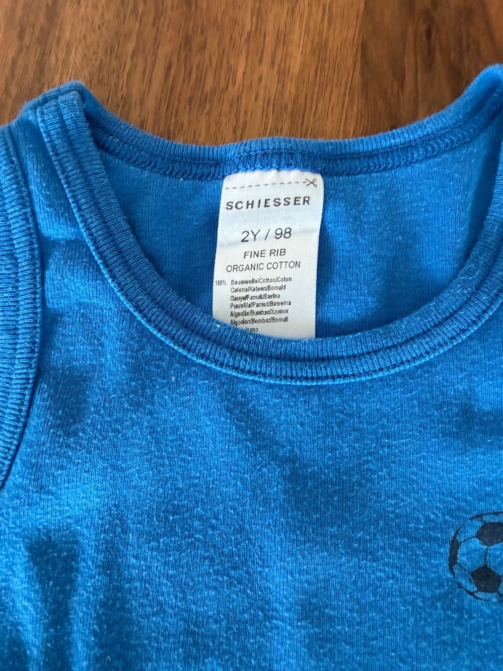 Schiesser Biancheria intima: 2 Unterhemden von Schiesser, Grösse 98 – Usato da Haslen AI venduto da s176 1