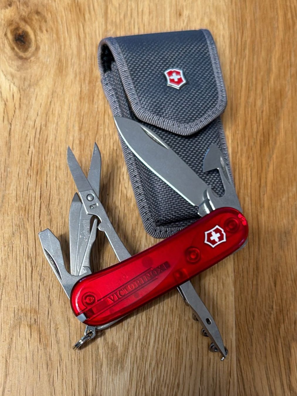 Victorinox Coltelli tascabile: VICTORINOX SACKMESSER MIT ETUI – Nuovo (secondo la descrizione) da Zürich venduto da Frei-Occasionen 4