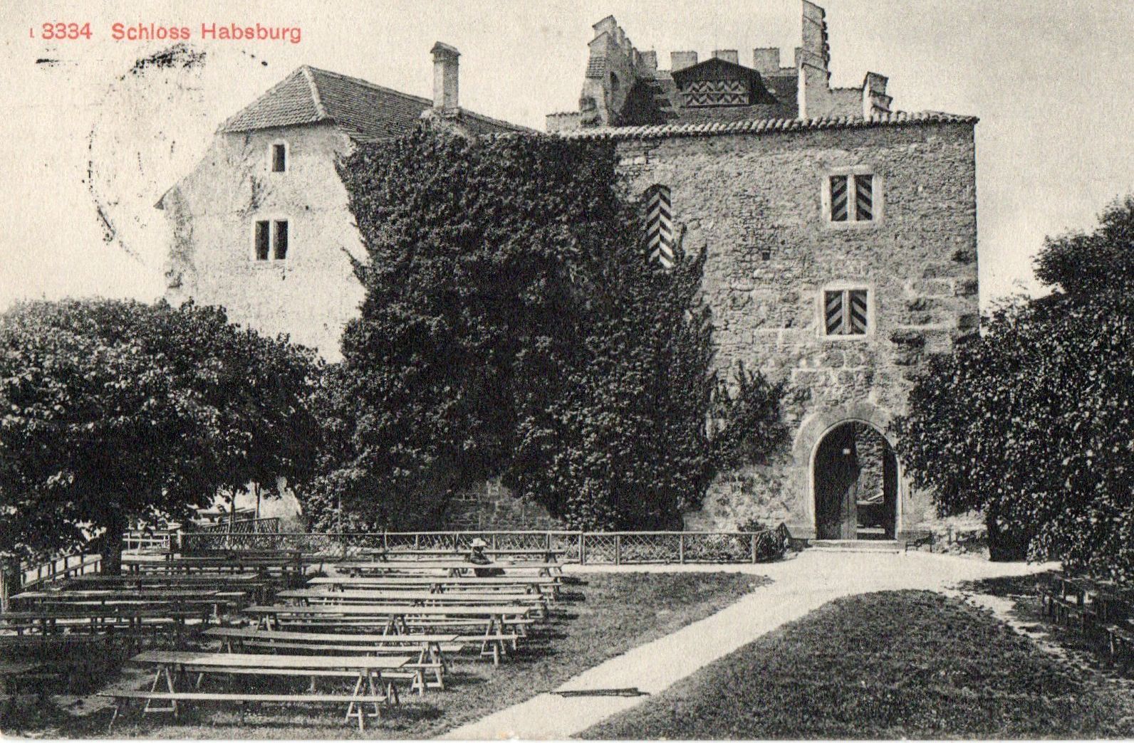 Cartoline postali: Schloss Habsburg – Usato da Melano venduto da pisonsdro
