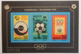 Uruguay Kat. Block 21 ** 1974 Kat. 70 Euro