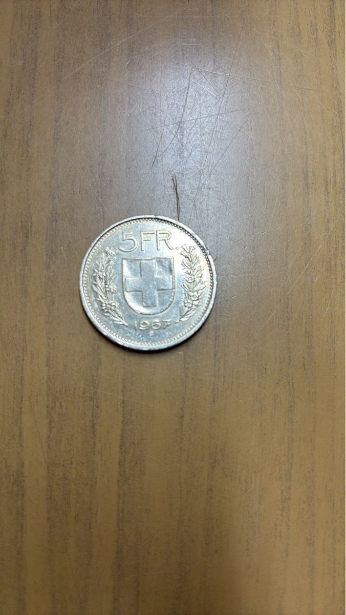 Tutti le monete: 5 Francs 1967 - – Usato da Pully venduto da Kalissa