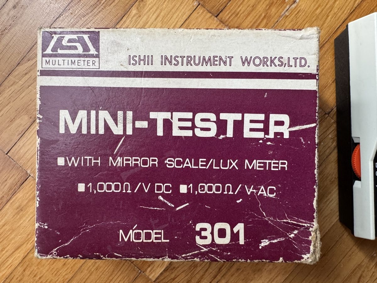Misurare: Alter Multimeter Model 301 – Difettoso da Zürich venduto da Tlyupios 3