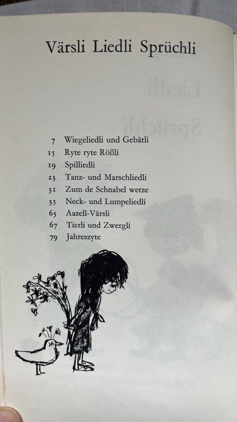 Libri: Värsli, Liedli & Sprüchli – Usato da Niederbipp venduto da Wcobra 3