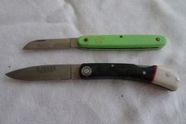 2 Stück Klappmesser, 1x Victorinox Blumenmesser, 1 x Joker