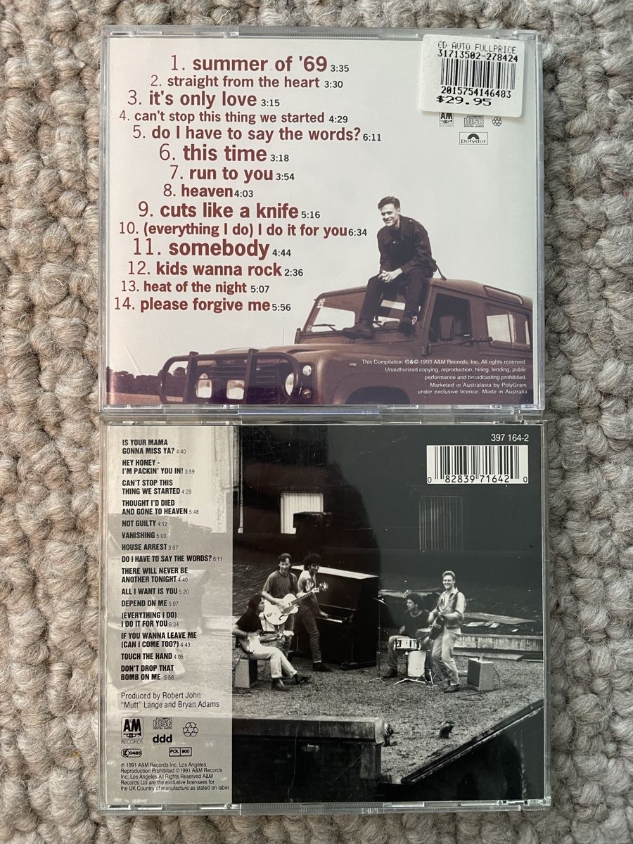 CD: 2x Bryan Adams – Usato da Reinach AG venduto da trigger7811 1