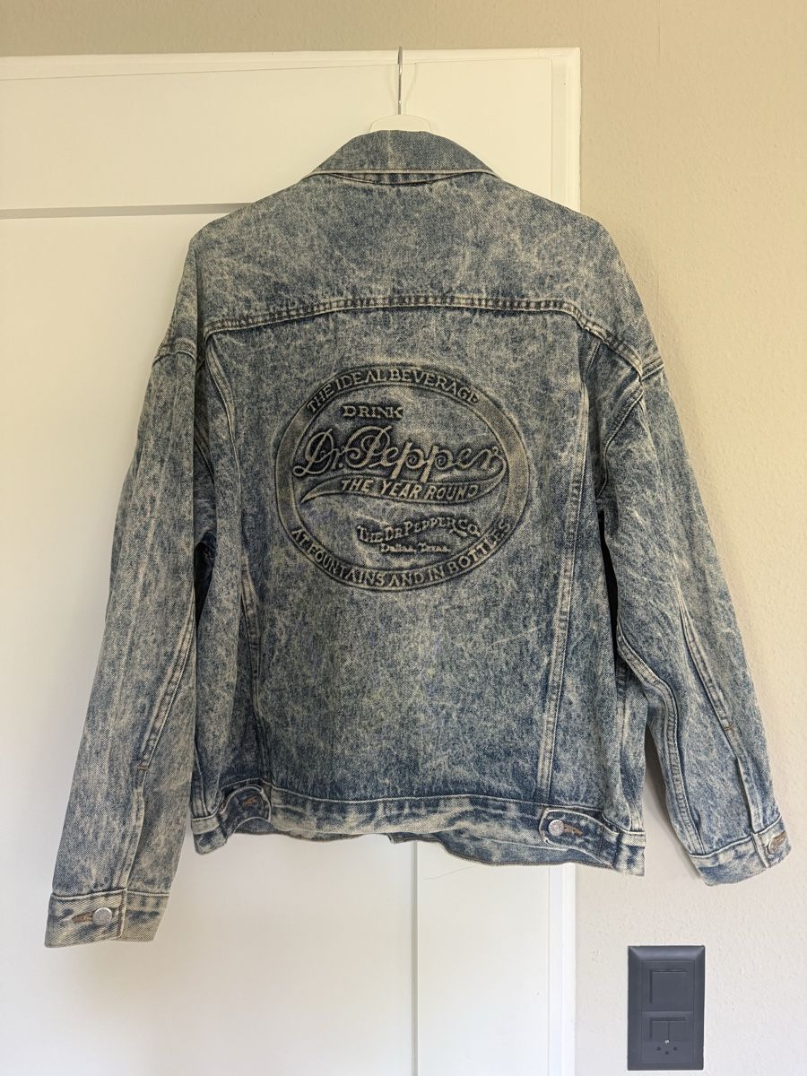 Jacken: Rare Vintage Dr Pepper Denim Jacket - L – Gebraucht aus Liebefeld von Lalyle