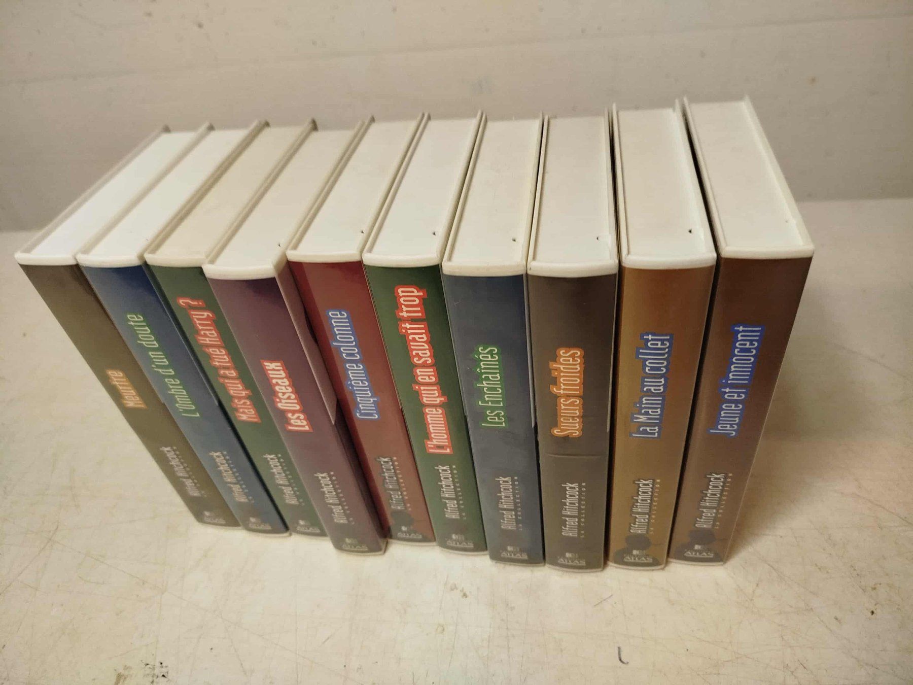 Alle VHS: 10 X VHS  Hitchcock – Gebraucht aus La Chaux-de-Fonds von Emmaus2300CDF
