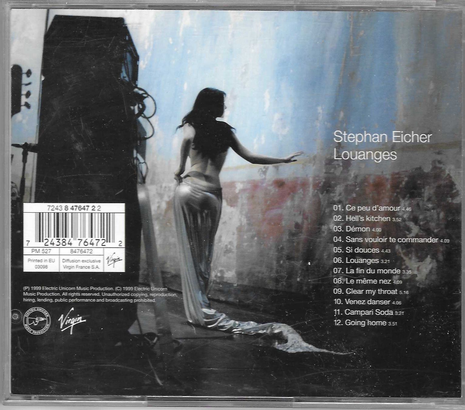 CDs: STEPHAN EICHER  -  LOUANGES – D'occasion à Bex par Giorgiob 1