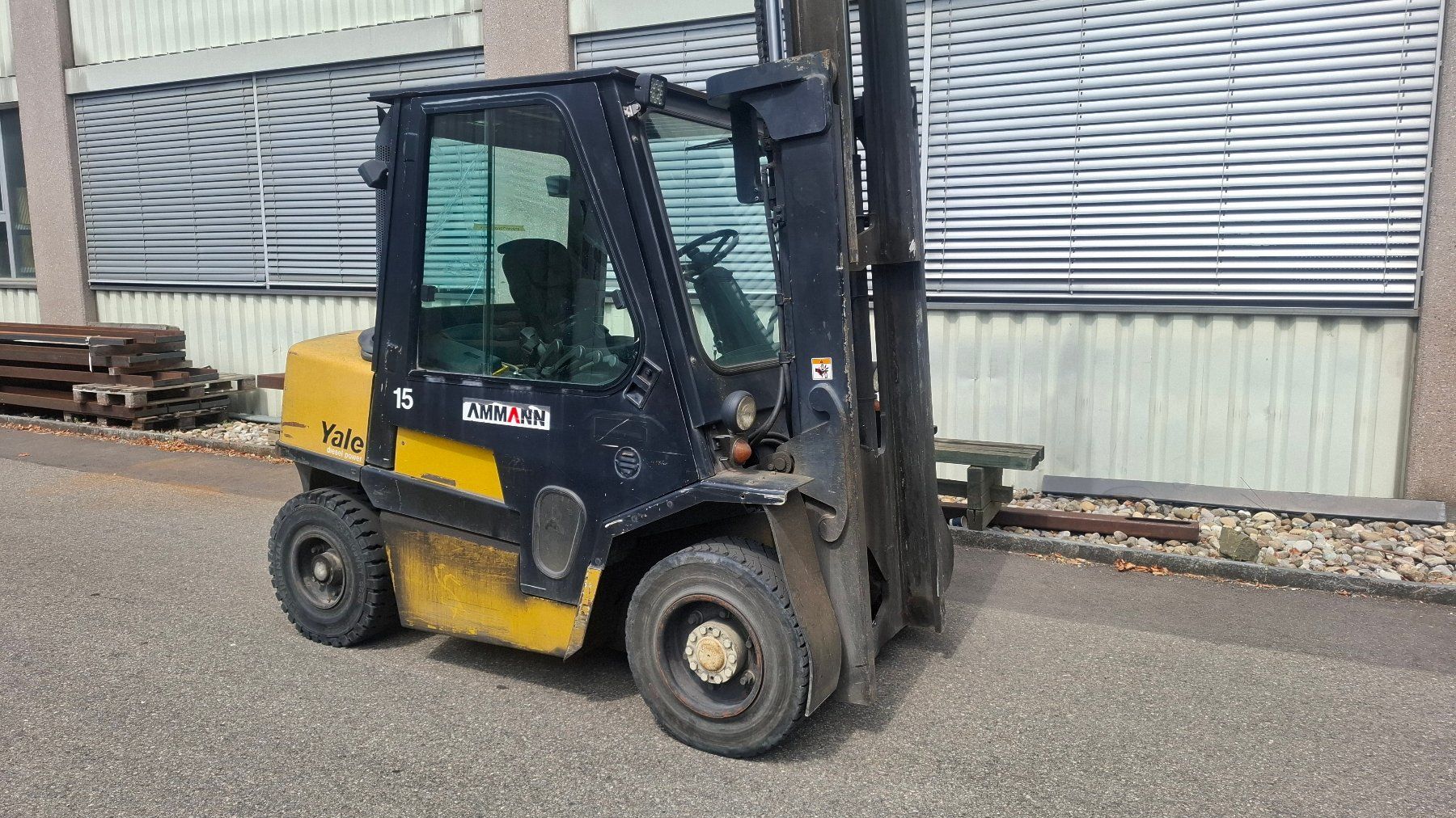 Diesel Carrelli elevatori e a forche: Gabelstapler Yale GDP 3.5T – Usato da Lütisburg venduto da erle1 3