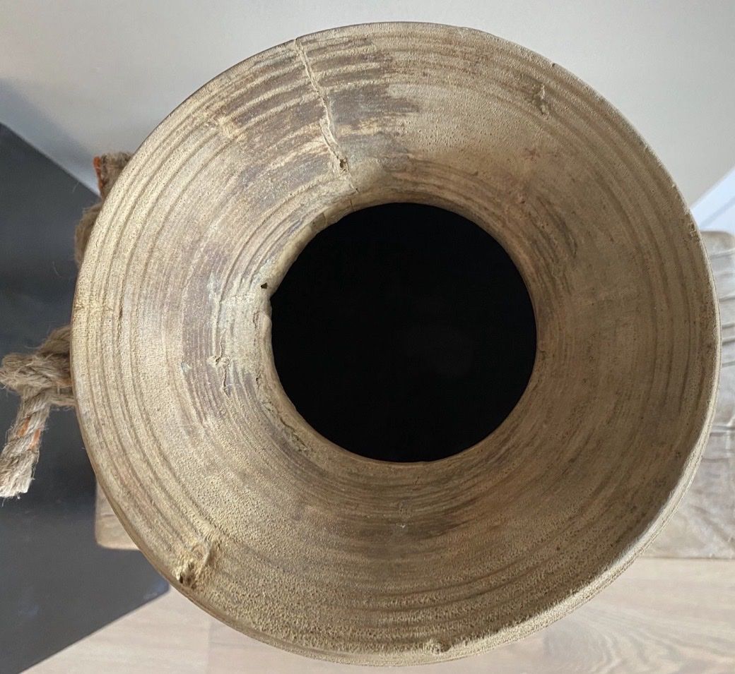 Vasi & Recipienti: Rustikale Holzvase, handmade, Unikat – Nuovo e nell'imballaggio originale da Küsnacht ZH venduto da and_k8kb 1