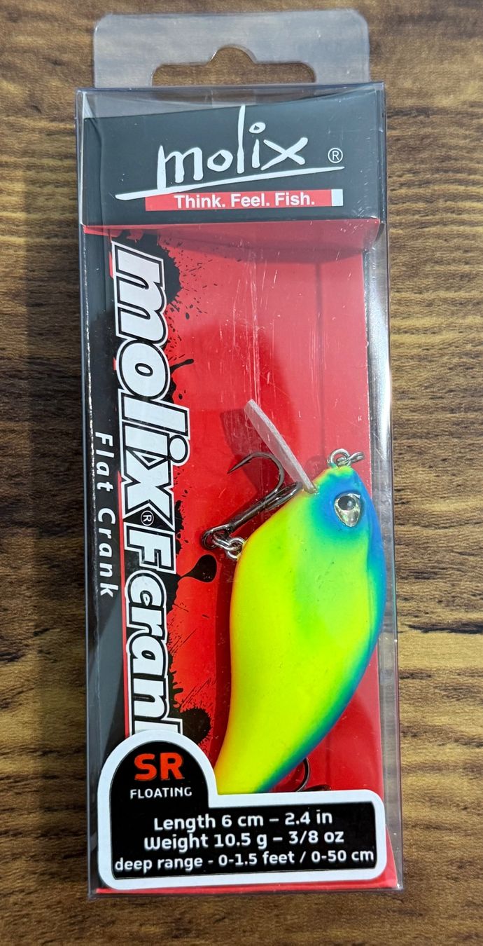 Esche: Molix Flat Crank SR 60 mm – Crankbait – Nuovo e nell'imballaggio originale da Widnau venduto da Fishingtackle_Oggy 1