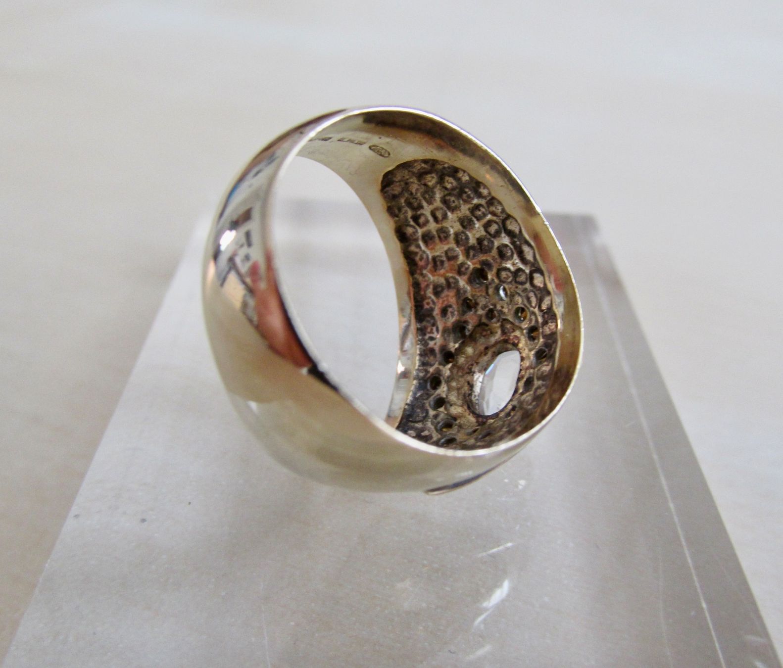 Ringe: Fingerring Silber und Zirkonia – Gebraucht aus Winterthur von mat_q5d5 6