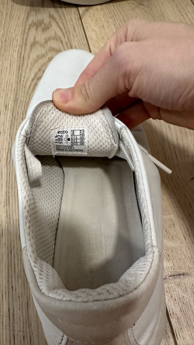 Ecco Scarpe da donna: Ecco white trainers, size 38 - Soft – Usato da Troinex venduto da AnnaAbanin 6
