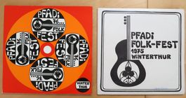 PFADI FOLK-FEST WINTERTHUR 75 + 76 (2 x 2 LP neuwertig)
