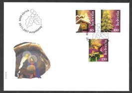 FDC Serie 1254 - 1256 ET Zürich 20.11.2007