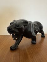 Grosser schwarzer Panther 🐆 (30x16 cm) 🐅 Ebenholz ca. 2Kg