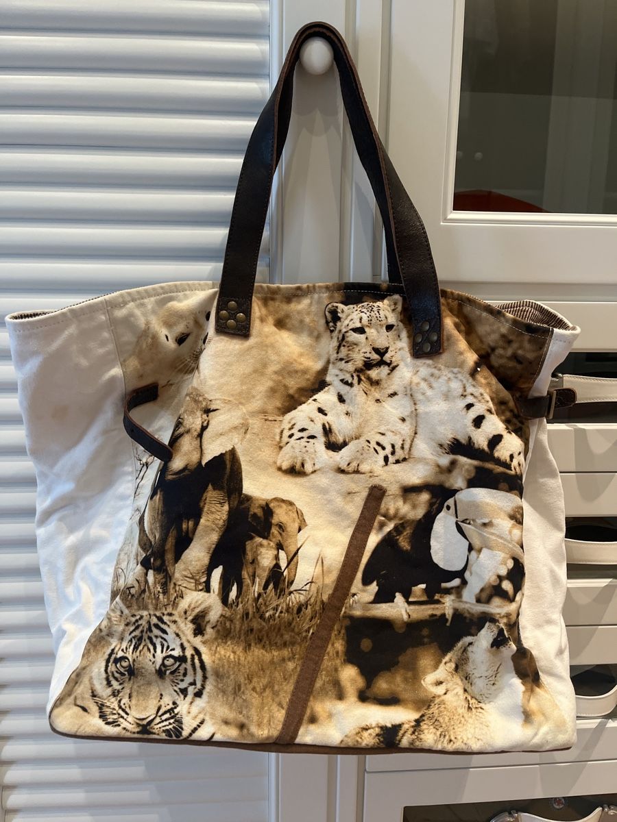 Borse da donna: 🍧 Canvas Adjustable tote  bag – Usato da Rüschlikon venduto da ant_5v7g 1