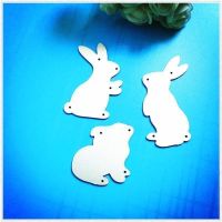 3 HASEN STANZSCHABLONE