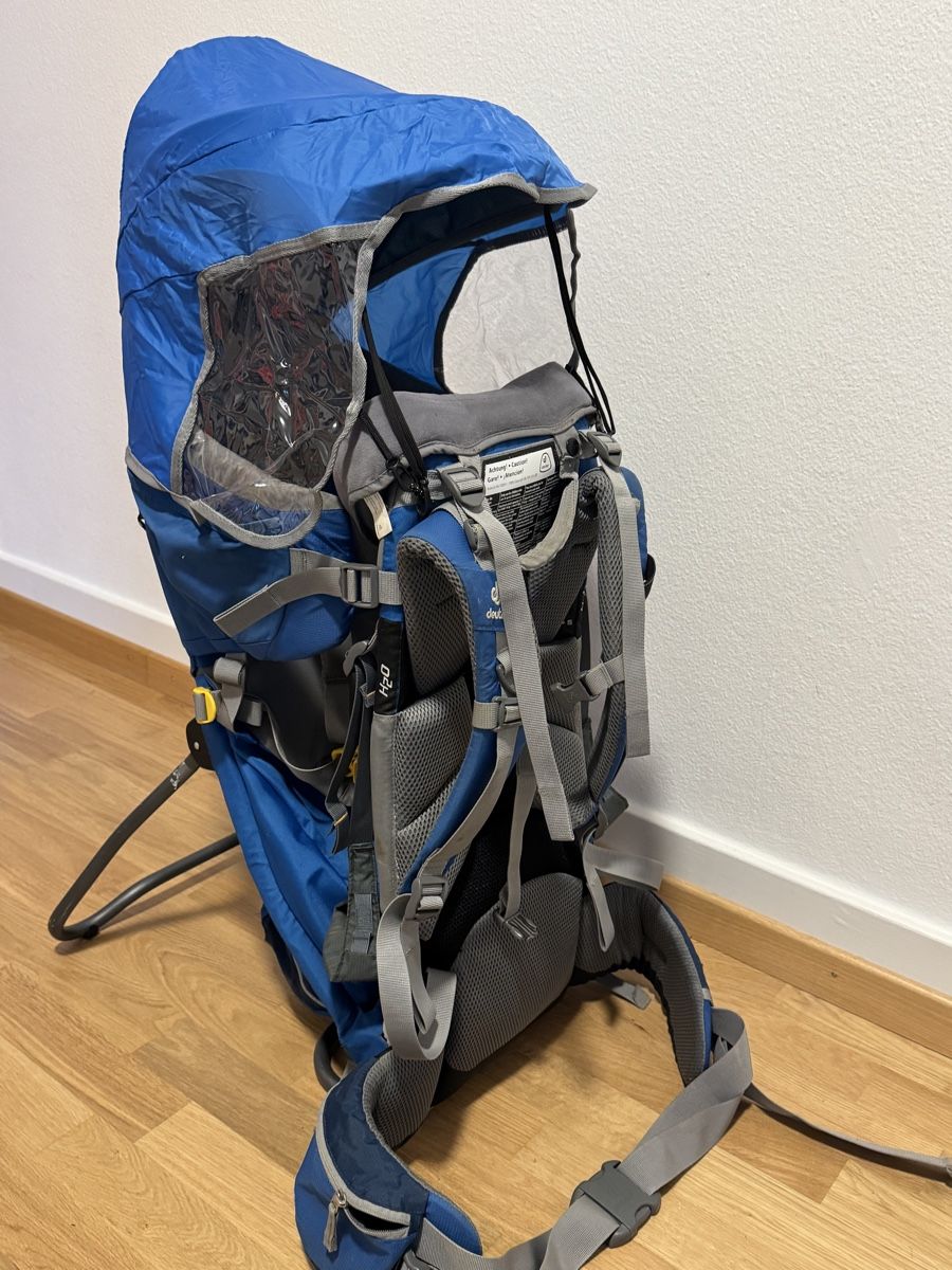 Deuter Marsupi portabebè: Deuter Kid Comfort 2 Carrier Backpack Excellent Condition – Usato da Liebefeld venduto da bidolido 6