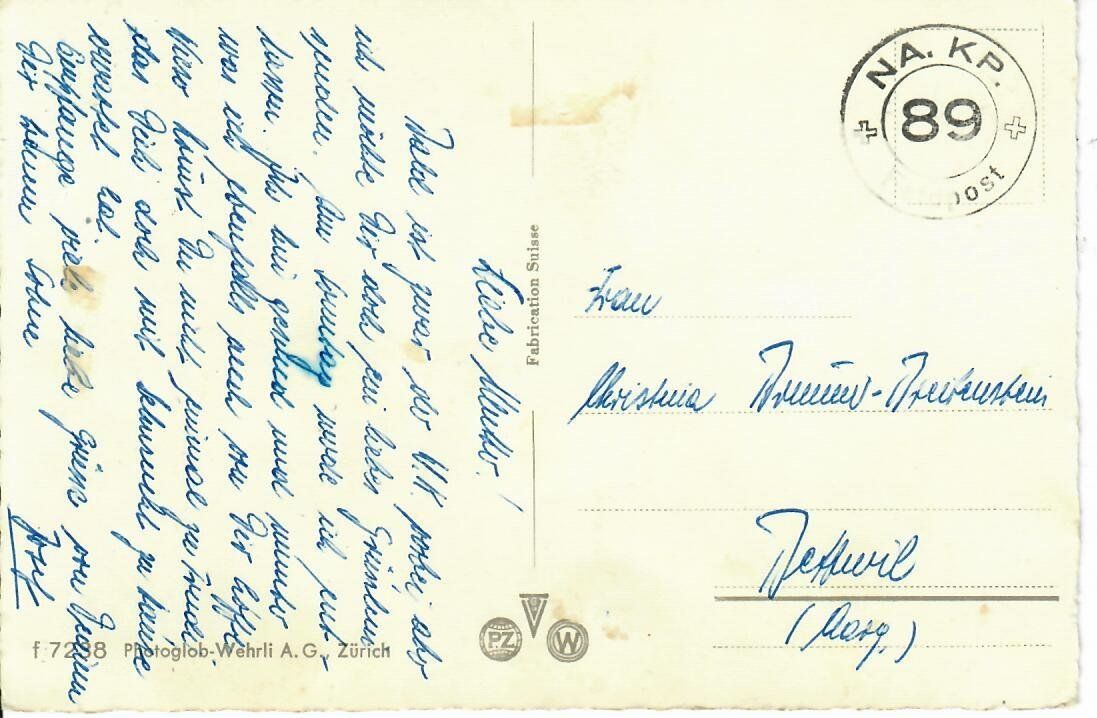 Cartoline postali: Aarau – Usato da Hochdorf venduto da Ziegel-16 1