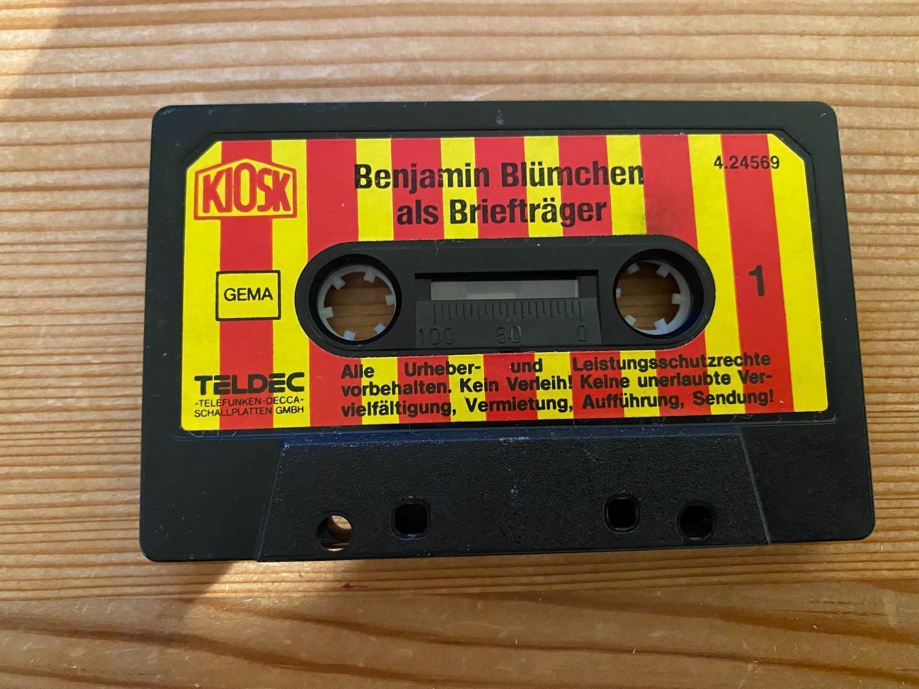 Kompaktkassetten: Kassette - Benjamin Blümchen (Folge 12) – Gebraucht aus St.Gallen von kingsamas 5
