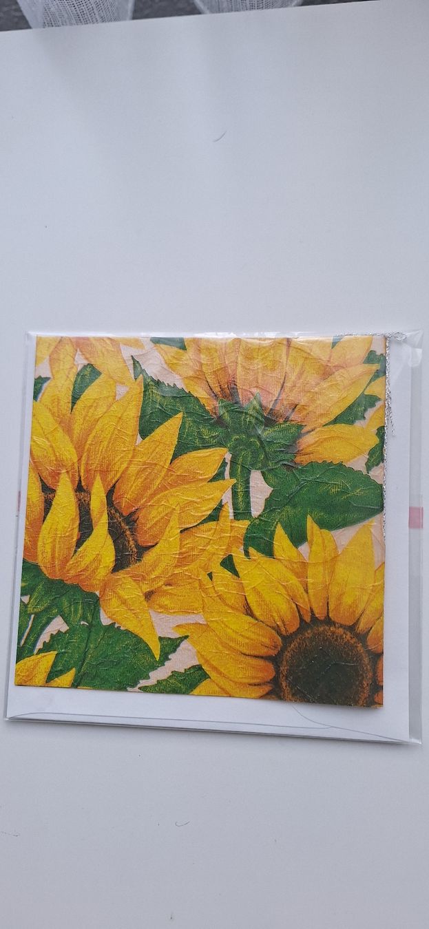 Cartoline: Sonnenblumenkarte neu – Nuovo (secondo la descrizione) da Schwyz venduto da cla_8w6t