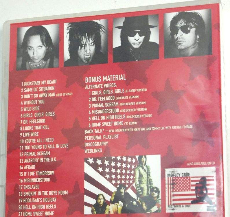 Mötley Crüe Greatest Video Hits (2005) Kaufen auf Ricardo