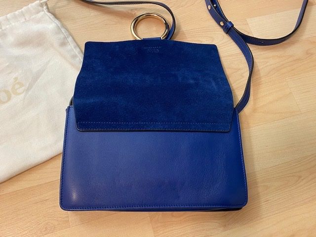 Chloé Taschen für Damen: Chloé-Tasche "Faye" in seltenem Blau – Gebraucht aus Au ZH von Estherka 2