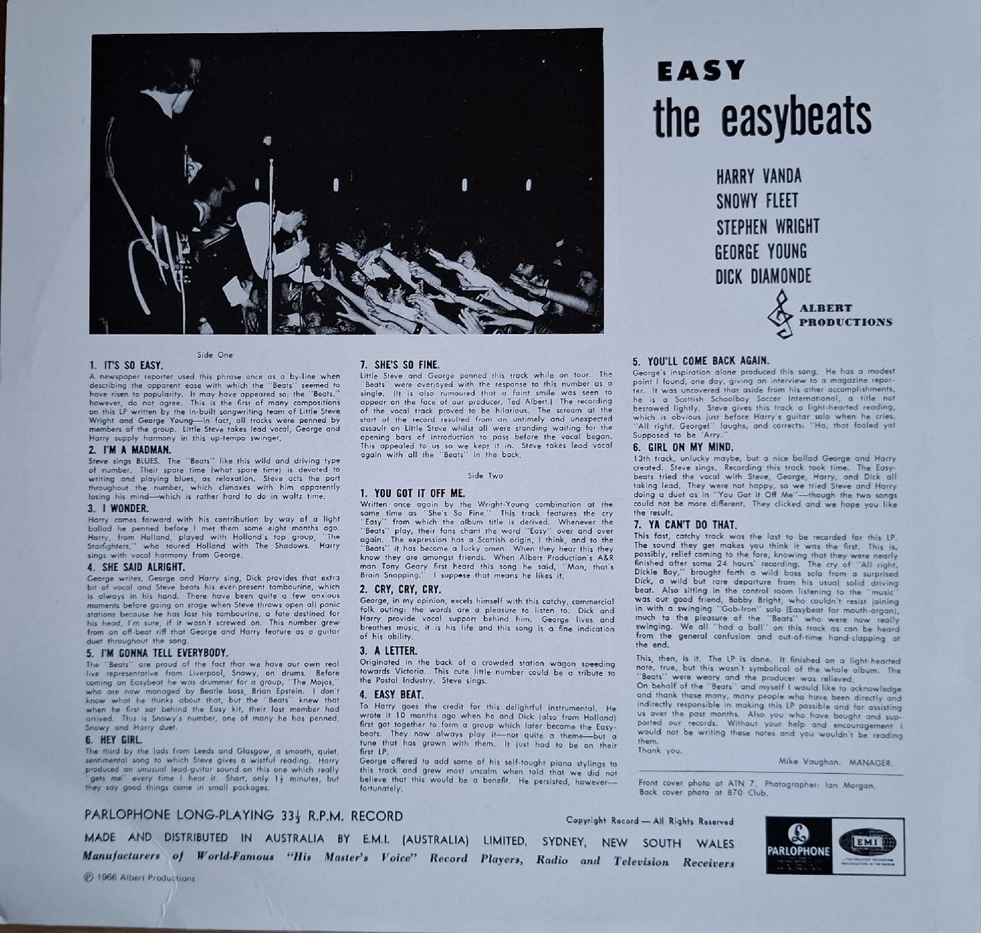 Dischi in vinile: 3 LP's von The easy Beats – Nuovo (secondo la descrizione) da Winterthur venduto da DanielaB07 6