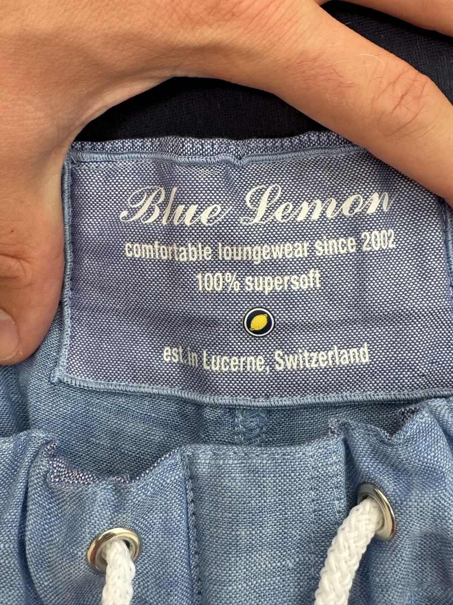 Hosen: Blue Lemon Leinen Shorts, Gr. M – Neu (gemäss Beschreibung) aus Mönchaltorf von Vncnt 2