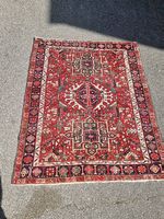 116×140 Perser Karadja Handgeknüpft