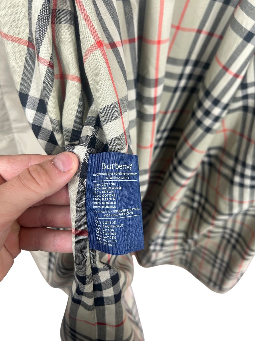 Burberry Mäntel: Trench-Coat Burberry Vintage - 44 Regular Long – Neu (gemäss Beschreibung) aus Hauterive NE von Leo_o 3