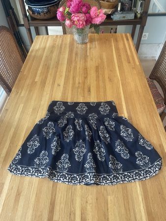 Jupe bleue évasée Hollister, taille S