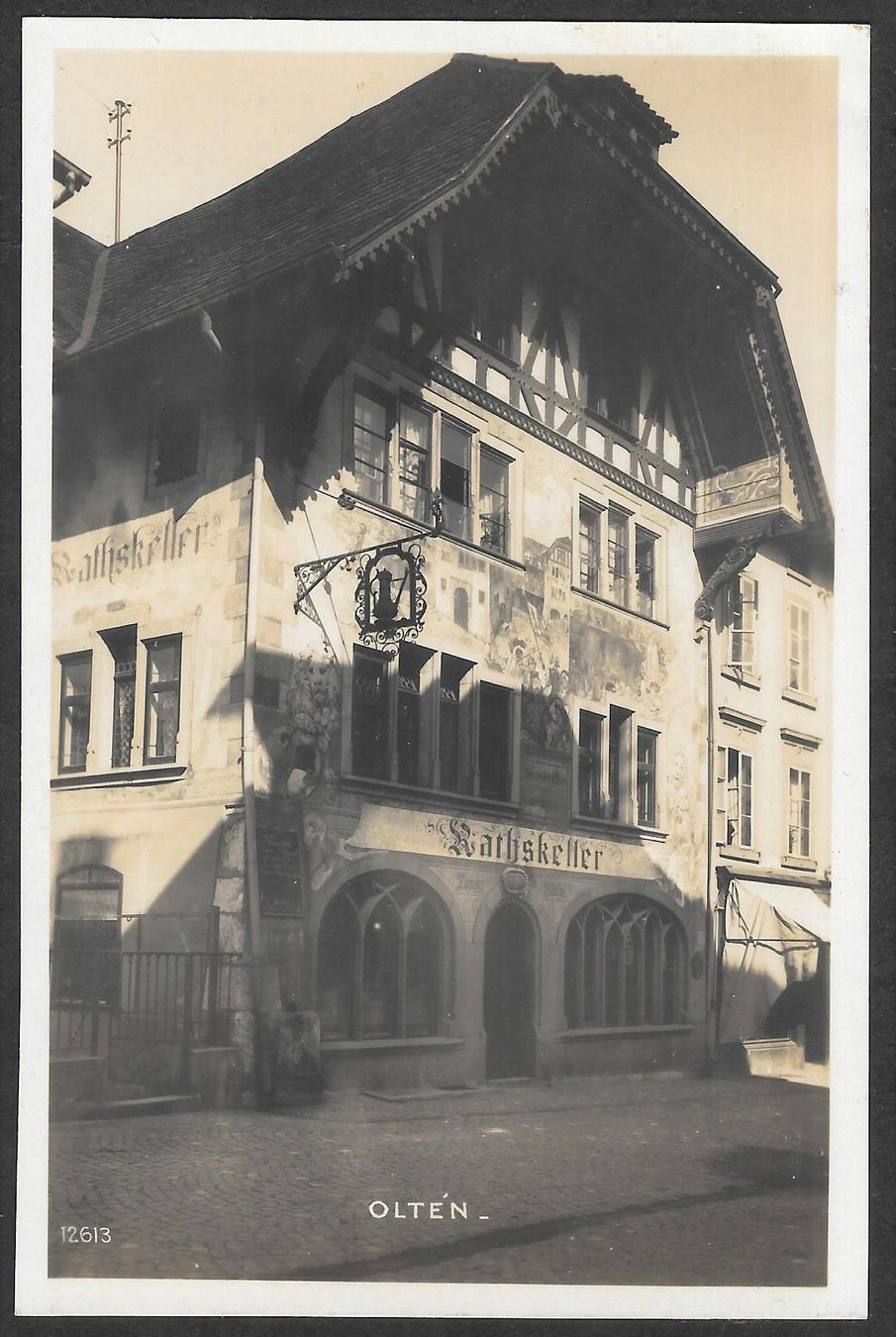 Cartes postales: Olten Rathskeller – D'occasion à Olten par clotaldi