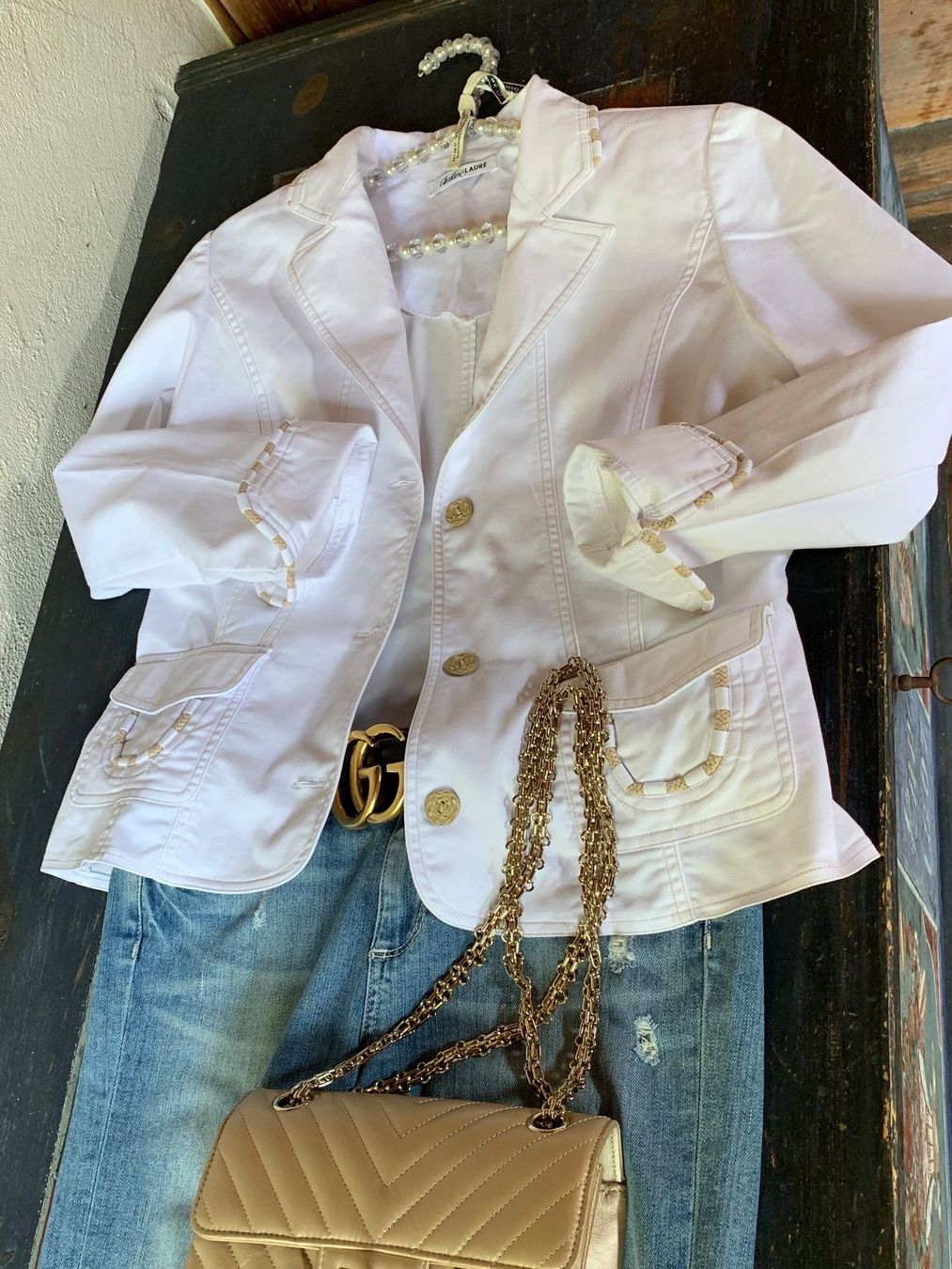 Jacken: CHRISTINE LAURE Jacke Gr.40FR / 38-40EU/ NEU – Neu (gemäss Beschreibung) aus Interlaken von Bona55 8