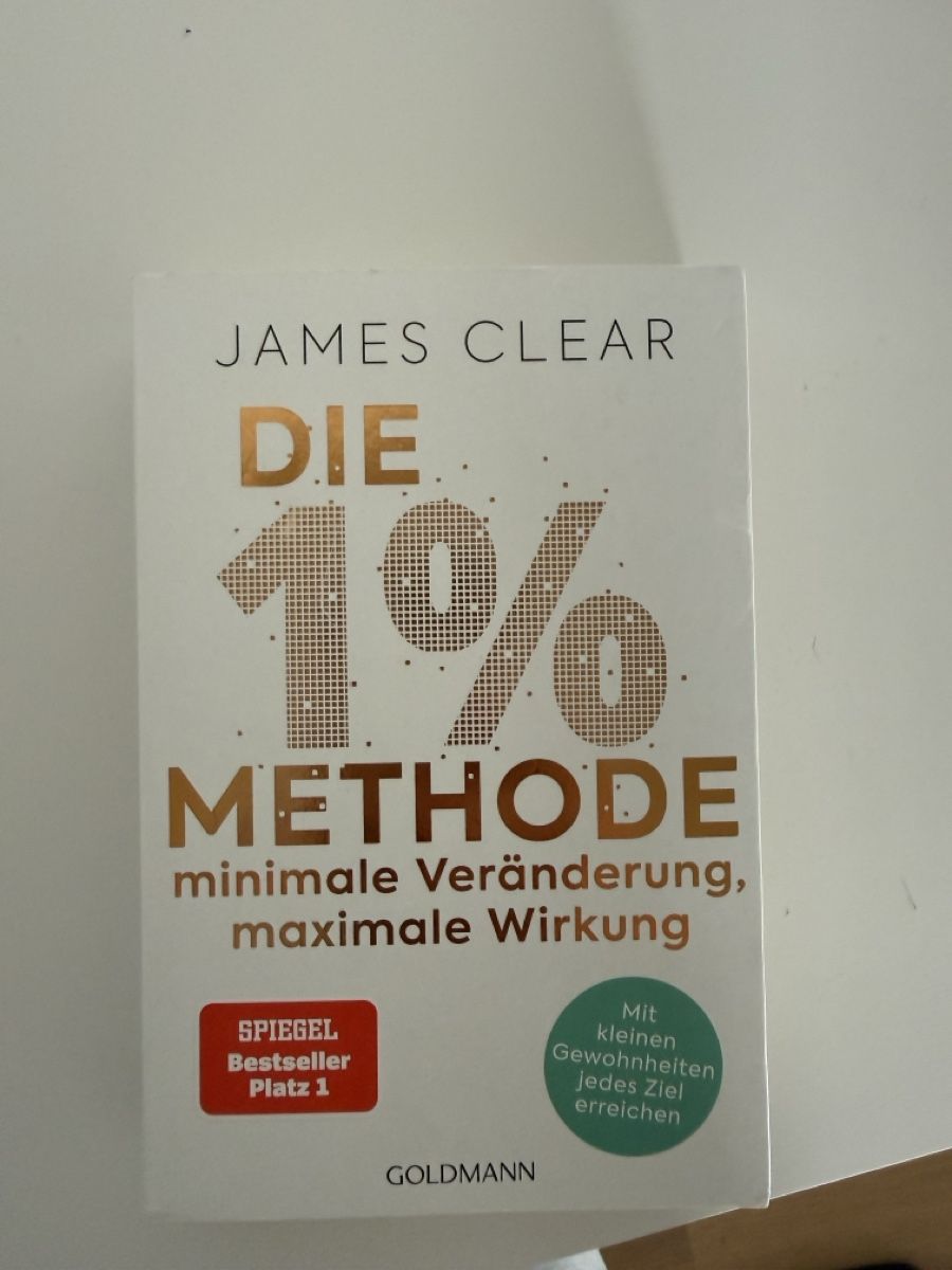 Libri: Die 1% Methode von James Clear - Erfolgreich werden – Usato da Winterthur venduto da ber_c8fy