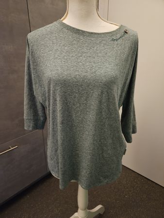 Ragwear Damen Shirt Grösse S grau,mint meliert neuwertig