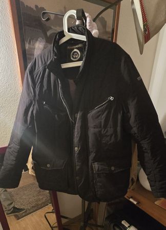 Napapijri Geographic Herren Steppjacke Gr. XL Dunkelblaue