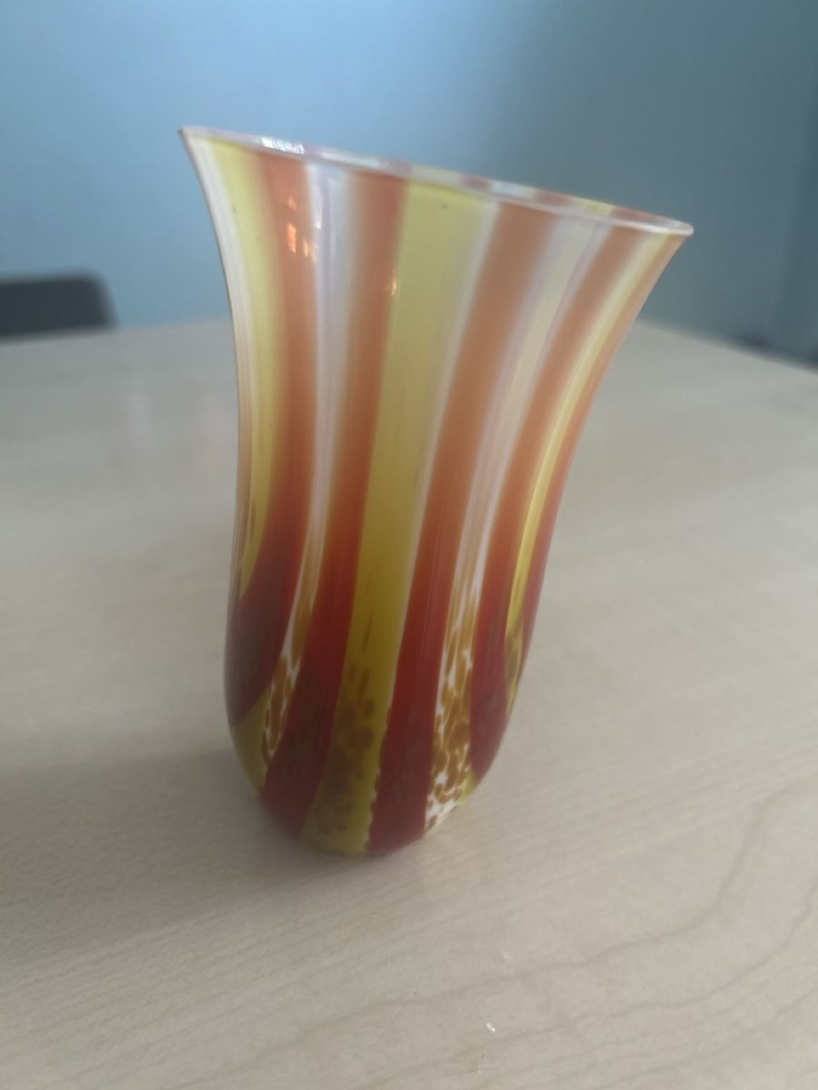 Vasi & Recipienti: Glasvase Murano Stil Vase  – Usato da Herisau venduto da Renee30 1