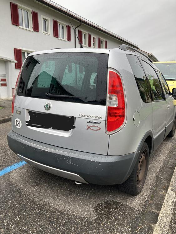 Skoda Roomster Scout 1.9 TDI defekt, Verkauf ab Platz