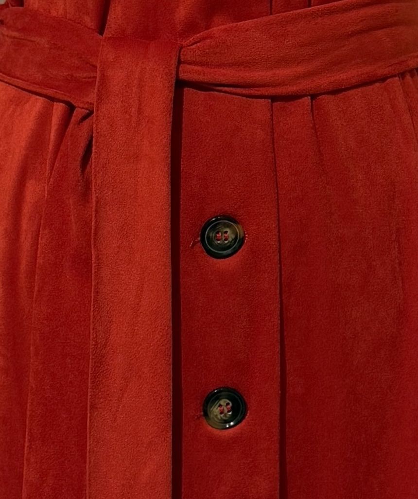 Mango Vestiti: MANGO  Kleid in Wildlederoptik G.S – Nuovo (secondo la descrizione) da Oberwil BL venduto da DANA_FOX 3