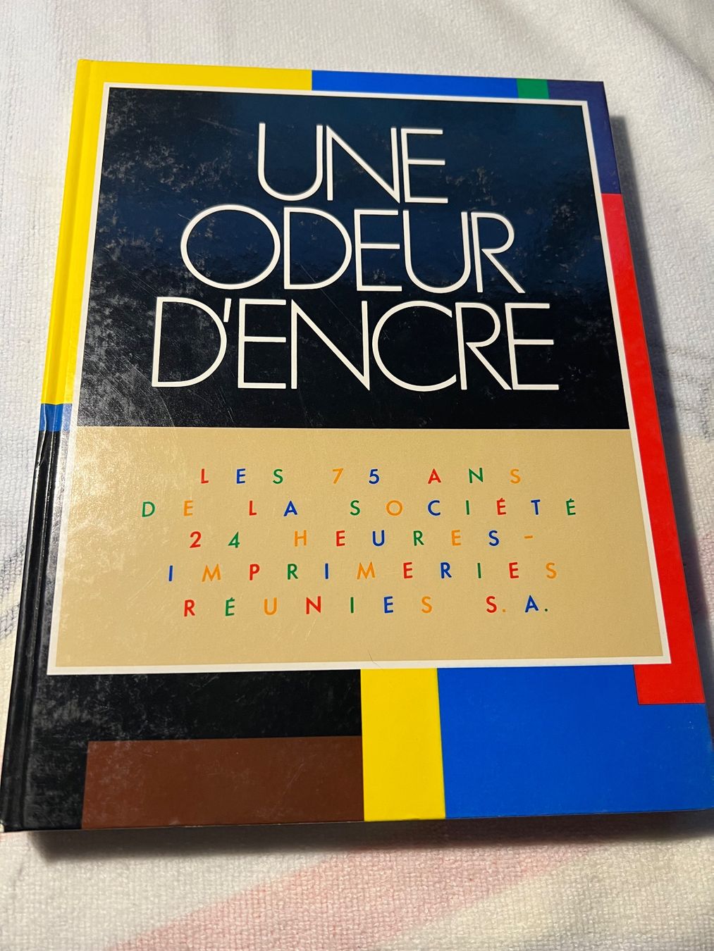 Libri: Une odeur d'encre – Usato da Sergey venduto da Mascotte00